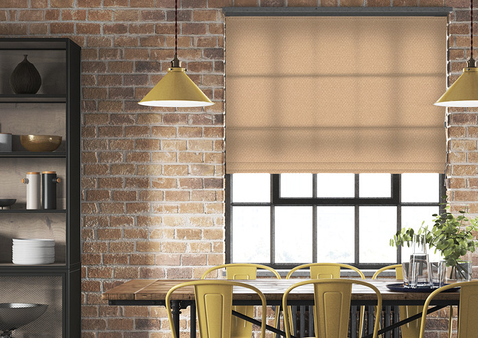 Sicily, Mocha - Roman Blind - Image 3